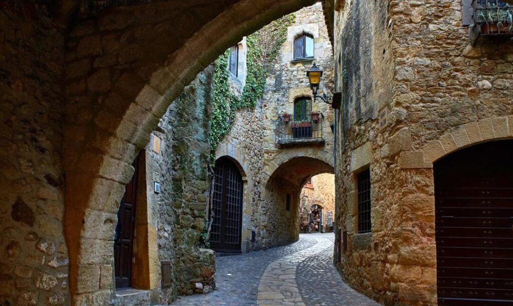 Palsa medieval town in Costa Brava